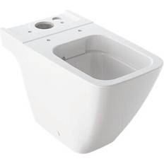 Inodoros Geberit iCon Square Stand-WC rimfree, für AP-Spülkasten aufgesetzt, 200930, Tiefspüler, geschlossene Form, weiß