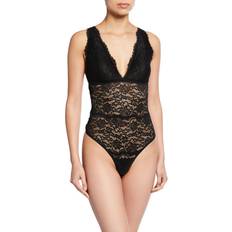 Polyamide Bodysuits Cosabella Pret Porter Lace Bodysuit BLACK