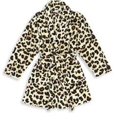 Linen Robes Linum Home Textiles Women's Bathrobe Leopard