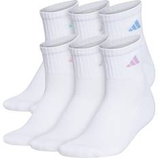 Adidas Women Socks Adidas Pair Quarter Socks Womens, 5-10, White White