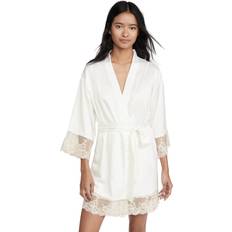 Blanco - Mujer Batas Flora Nikrooz Rosa Charmeuse Kimono