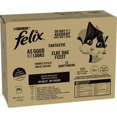 Felix Ekonomipack Latz As Good As It Looks Adult Pouches 80 x 85 g