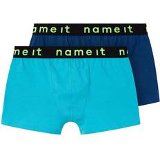 S Boxershorts Barnkläder Name It Boxershorts Noos NkmBoxer 2-pack Marinblå Peony år 116 Boxershorts