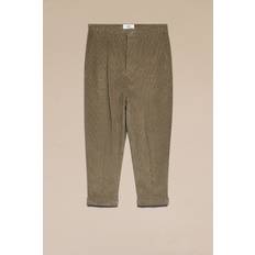 High Waist - Unisex Trousers Ami Paris Carrot Oversized Trousers Brown for Men