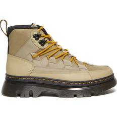 Herren - Plateau Schneestiefel Dr. Martens Boury Nylon & Leather Utility Boots - Pale Olive