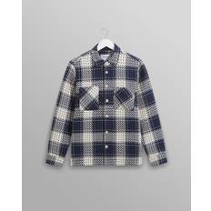 Wax London Whiting Overshirt Marine Beatnik