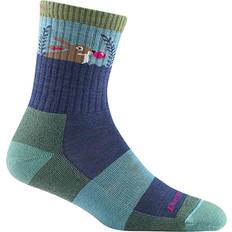 Denim - Women Socks Darn Tough Women's Bubble Bunny Micro Crew Lightweight with Cushion Sock Denim