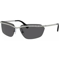 Solglasögon Swarovski Gunmetal Solglasögon Kvinna - Geometrisk