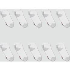 Hanes Socks Hanes Value Low Cut Soft Moisture Wicking Socks - White