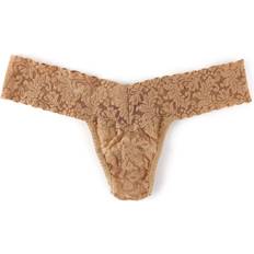 Hanky Panky Signature Lace Low Rise Thong Suntan One