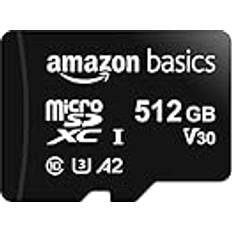 Amazon Basics Micro SDXC Memory Card 512 GB A2 U3