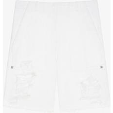 Jeansshorts - Weiß Givenchy Denim Bermuda Shorts - White