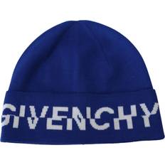 Kamouflage Mössor Givenchy Blue Wool Unisex Winter Warm Beanie Hat