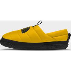 Gold - Men Slippers The North Face Men's Nuptse Winter Mules Summit Gold-tnf Black