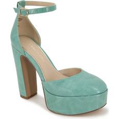 Women's Tatum Ankle Strap Platform Pumps Mint