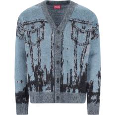 Diesel Women Cardigans Diesel "M-Sifnos" Cardigan Light Blue