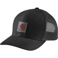 Carhartt Herre Kasketter Carhartt Twill Mesh-Back Logo Patch Cap - Black