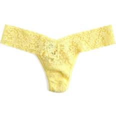 Yellow Panties Hanky Panky Stretch Lace Signature Low Rise Thong