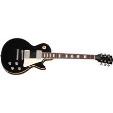 Gibson E-Gitarren Gibson Les Paul Standard &#39 60s Ebony Top Plain Top E-Gitarre