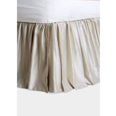 Polyester Valance Sheets Eastern Accents King Bed Skirt CREAM Valance Sheet White