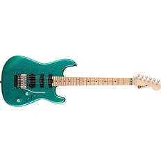 Charvel Musikinstrument Charvel Pro-Mod San Dimas Style 1 HSS FR M Aqua Flake