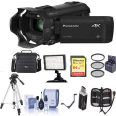 Panasonic HC-VX981K 4K UHD Camcorder with 4K Photo Wi-Fi w/Premium Acc Bundle