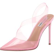 Transparent Sandaletter Steve Madden Women's Vienne Heeled Sandal, Pink