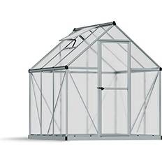 Greenhouses Palram HG5006-1B Mythos Hobby Greenhouse, 7' Aluminum