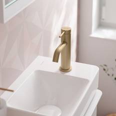Brons Tvättställsblandare Hansgrohe Tecturis S 80 Tvättställsblandare Brons Brons, Blå