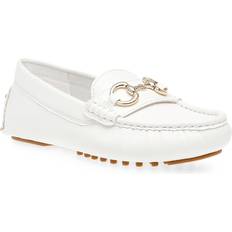 Anne Klein Chrystie Loafer Women's White Loafers