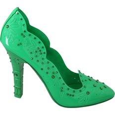 Dolce & Gabbana Floral Crystal Cinderella - Green