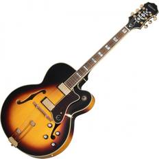 Epiphone Guitares acoustiques Epiphone Broadway Vintage Sunburst Guitare semi-acoustique