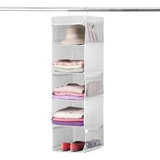 Polypropylene Wardrobes Zober 5shelf White Wardrobe 30.5x106.7cm