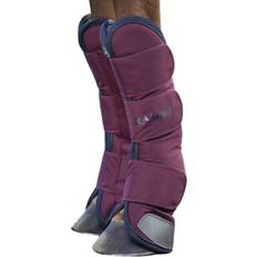 Rambo Benskydd Rambo Horseware Travel Boots Bordeaux rouge orange Vollblut