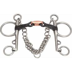 Bits on sale Shires Double Jointed Sweet Iron Pelham Bit