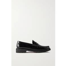 Low Shoes Saint Laurent Ysl-plaque Leather Penny Loafers Womens Black black EU/IT,35.5 EU/IT,36.5 EU/IT,38.5 EU/IT,39.5 EU/IT,40.5 EU/IT,36 EU/IT,37 EU/IT,37.5 EU/IT,38 EU/IT,39 EU/IT,40 EU/IT,41 EU/IT