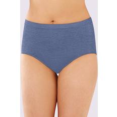 Denim Panties Bali Women's Comfort Revolution Seamless Brief Panty,Classic Denim Heather,6/7