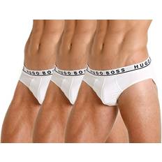 HUGO BOSS Men Men's Underwear HUGO BOSS Power Cotton Blend Briefs, Pack of White