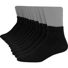 Rayon Underwear Hanes Men's Ultimate Ankle Socks, 12-Pack BLACK 6-12