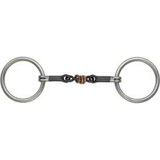 Copper Bits Shires Sweet Iron Copper Roller Snaffle - 5.5 inch