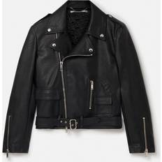 Stella McCartney Alter Mat Biker Jacket, Woman, Black, Black