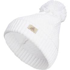 Leather Beanies Adidas Women's Twilight Ballie Beanie Hat White/Clear Onix Grey Women's Athletic Hats And Accessories at Academy Sports