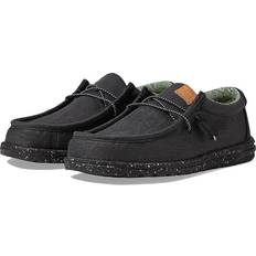 Hey Dude Zapatillas Hey Dude Wally Washed Canvas Men Shoes Black