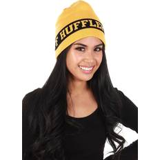 Harry Potter Hufflepuff Knit Beanie - Black/Orange