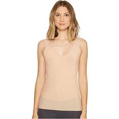 Microfiber Tank Tops Commando Whisper Layering Tank - Biege