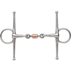 Shires Full Cheek Snaffle w/Copper Peanut