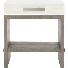 Linen Bedside Tables Bernhardt Foundations 1-Drawer Bedside Table