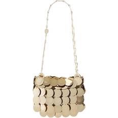 Brass Crossbody Bags Rabanne Sparkle Nano Shoulder Bag