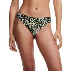 Zebra Underwear Chantelle Womens SoftStretch String Thong Black Nylon One