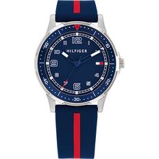 Tommy Hilfiger Børn Armbåndsure Tommy Hilfiger Analogt Ur Marine Stål Børnetøj